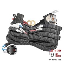 Heavy Duty 2 Lead Wiring Harness Kit for Fog Lights - 2 Leads