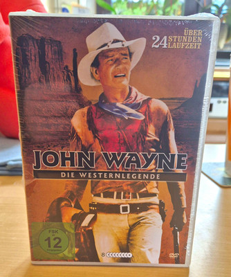 John Wayne   Die Westernlegende - DVD Box Set 8 Discs Western 24h FSK 12 DE/EN