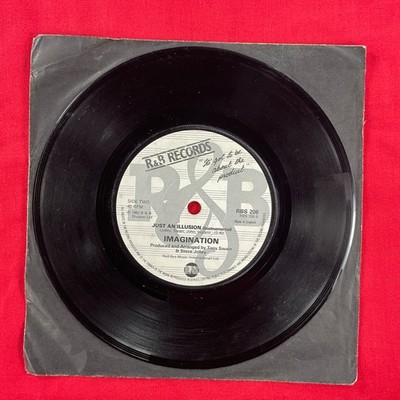 Imagination, Just an Illusion 7  Single Record