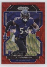 2021 Panini Prizm Red Wave Prizm 30/149 Tyus Bowser #286 1g6j