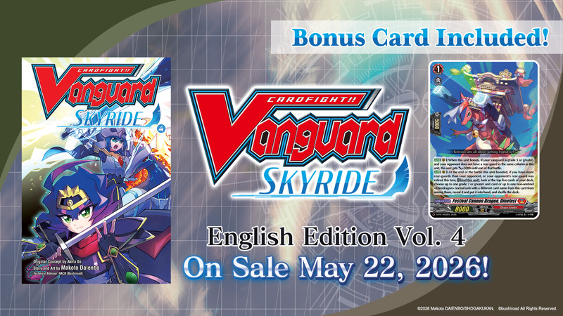 Cardfight Vanguard Skyride Vol 4 Sealed with promo -