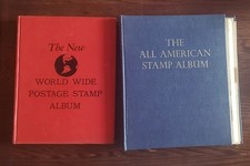 2 Vintage Unused Stamp Books