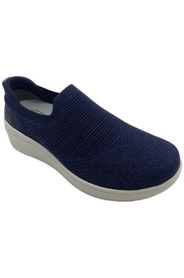 Ryka Washable Stretch Knit Slip-Ons Limitless Academy Blue