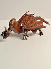 Safari Ltd. 2008 Dragon Collectible Fantasy 9" Action Figure Red Toy Medieval 