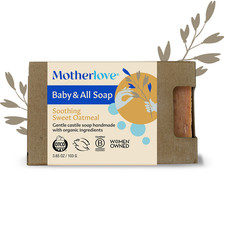 Motherlove Herbal Company Baby All Soap - Soothing Sweet Oatmeal