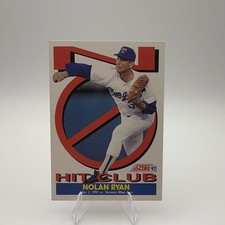 Score 1992 No Hit Club Nolan Ryan #425 Texas Rangers Baseball Card