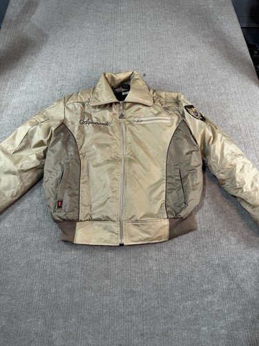 Vintage Honda Jacket Mens Large Goldwing Early Warning Aspencade Hondaline USA