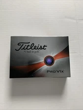 Titleist Pro V1x Golf Balls White One Dozen New