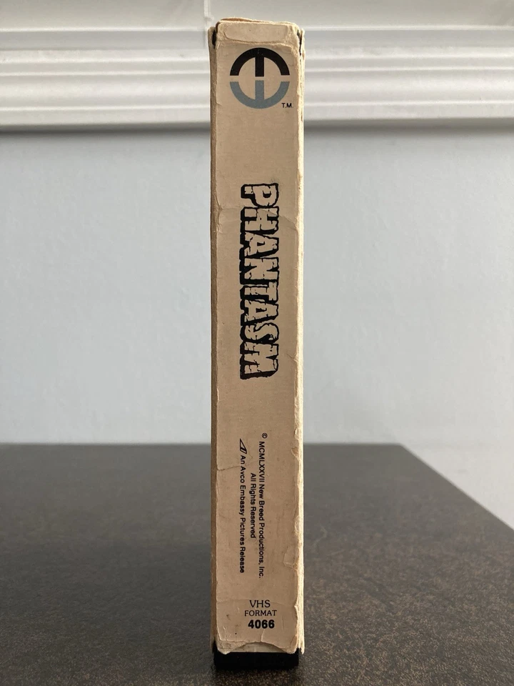 PHANTASM VHS 1980 HORROR MAGNETIC VIDEO MICHAEL BALDWIN 1ST RELEASE R RARE VTG - Image 3 of 4