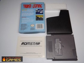 Thunder & Lightning  COMPLETE BOX  - NINTENDO NES FAST SHIPPING!   427a