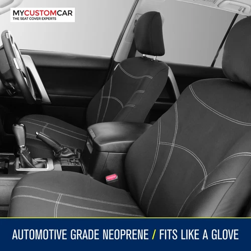For Hyundai iLoad TQ Van 2008-2021 Neoprene FRONT Car Seat Covers Waterproof - Picture 3 of 13