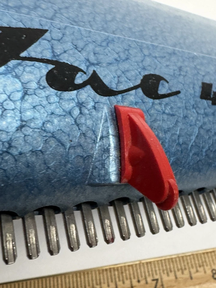 Vintage Jac 40 Pattern Selector Kniting Machine Germany Patterning Tool Blue - Image 4 of 4