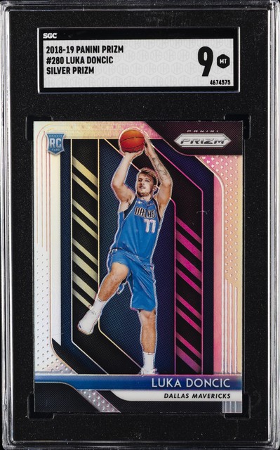 2018 Panini Prizm Silver Prizm #280 Luka Doncic Rookie RC SGC 9