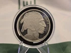 1 Troy Oz. Silver INDIAN/BUFFALO Round Made from .999 Fine Silver In Capsule.