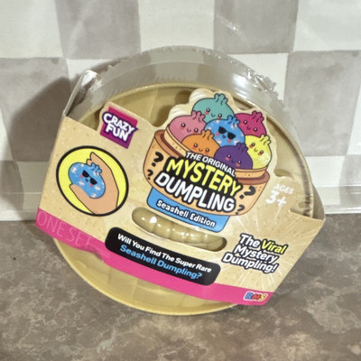 Crazy Fun Mystery Dumpling Seashell Edition Blind Pack 1ct Original Unopened 3+