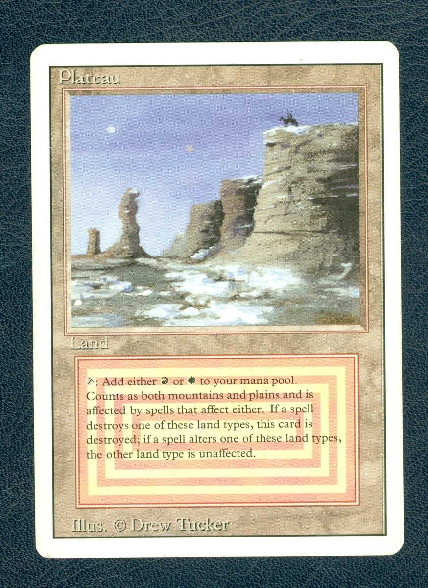 MTG Dual Land Plateau Revised 3ED 2個 s-l400.jpg