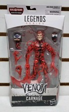 Hasbro Marvel Legends  Carnage Figure  BAF Monster Venom  New  Damaged Box