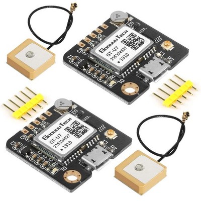 Doudou 2pcs GTU7 GPS Module, High Sensitivity, Low Power Consumption, Compati...