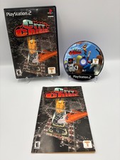 City Crisis - Playstation 2 PS2 - CIB w/ Manual No Spine Art Variant - Tested