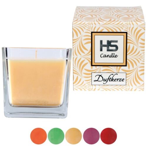 Scented candles 40 hours room fragrances room refresher glass candle scent candle candle 190gr - Picture 1 of 30