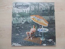 Supertramp autographs signed LP cover "Crisis? What Crisis?" Vinyl