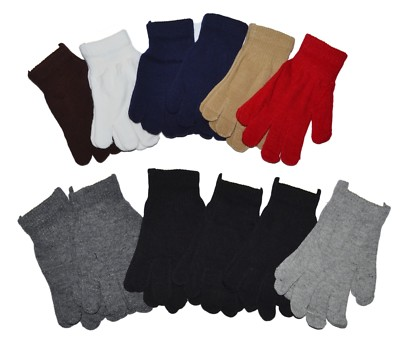 #ad Winter Knit Gloves Magic Gloves Wholesale 12 Pairs One Size Fits All New York $15.99