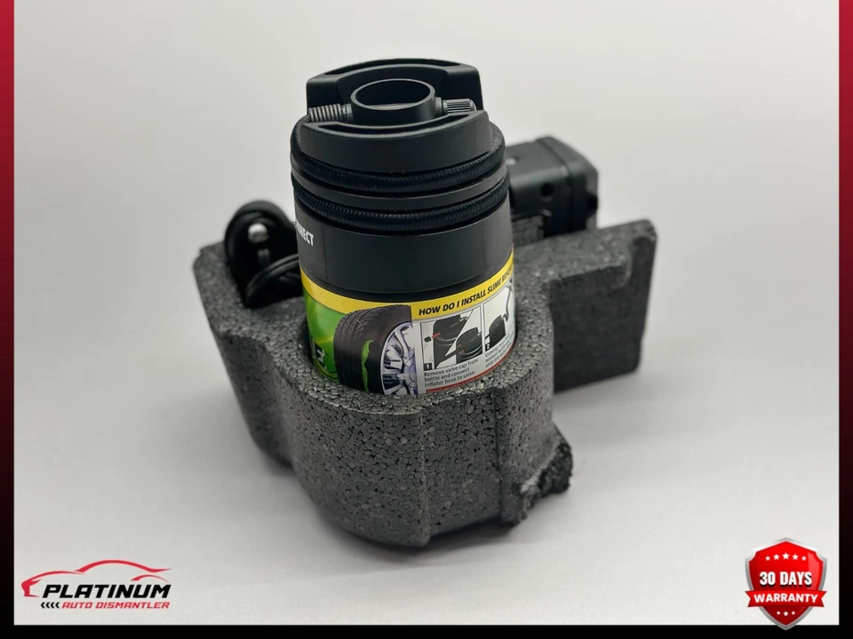 Slime Emergency Flat Tire Puncture Repair Kit W/ Air Compressor Pump Sealant Can - Image 3 of 4