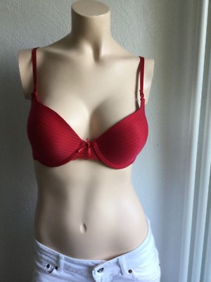 Roter BH Unterwäsche Bh Büstenhalter Bralette 75C w.neu