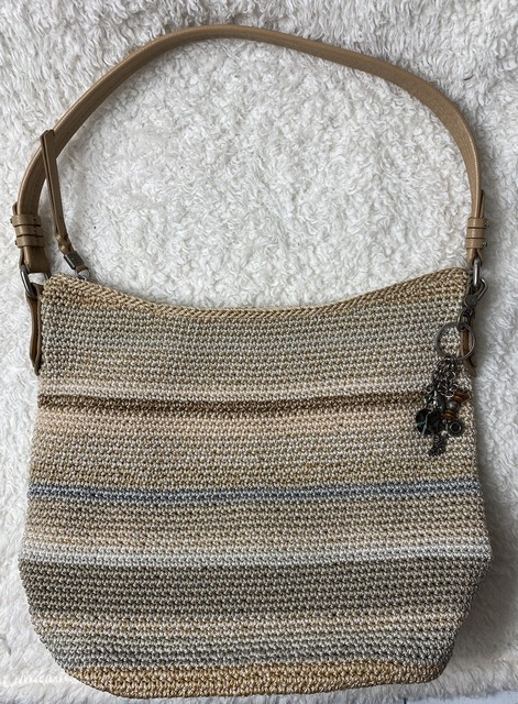 the sak sequoia crochet hobo