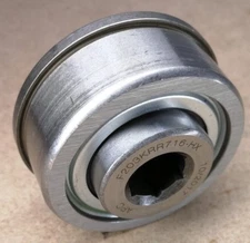 Premium New F203KRR716-HX Flanged Bearing 7/16" Hex Bore  Cylindrical OD 1.70"