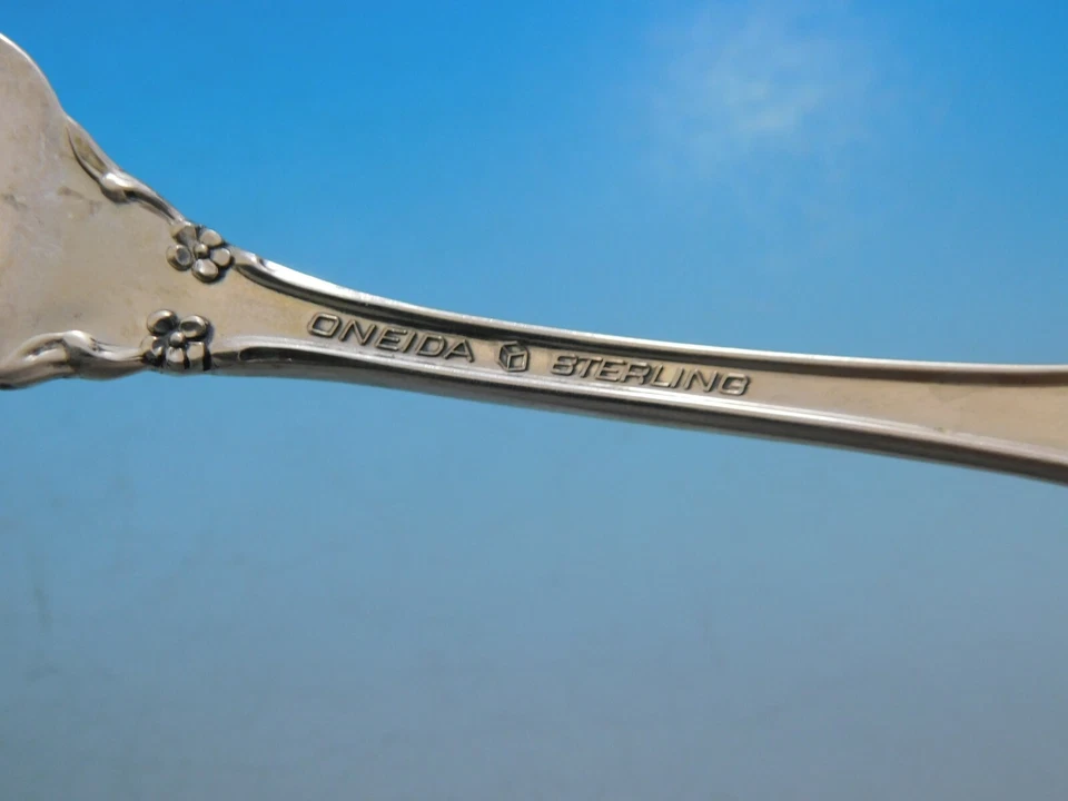 Dover by Oneida Sterling Silver Regular Size Place Setting(s) 4-Piece Vintage - Image 4 of 4