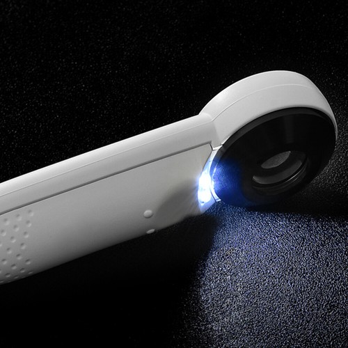 40X Magnifying Magnifier Loop Jeweler Eye Jewelry Loupe with 2 LED Light - Picture 8 of 11