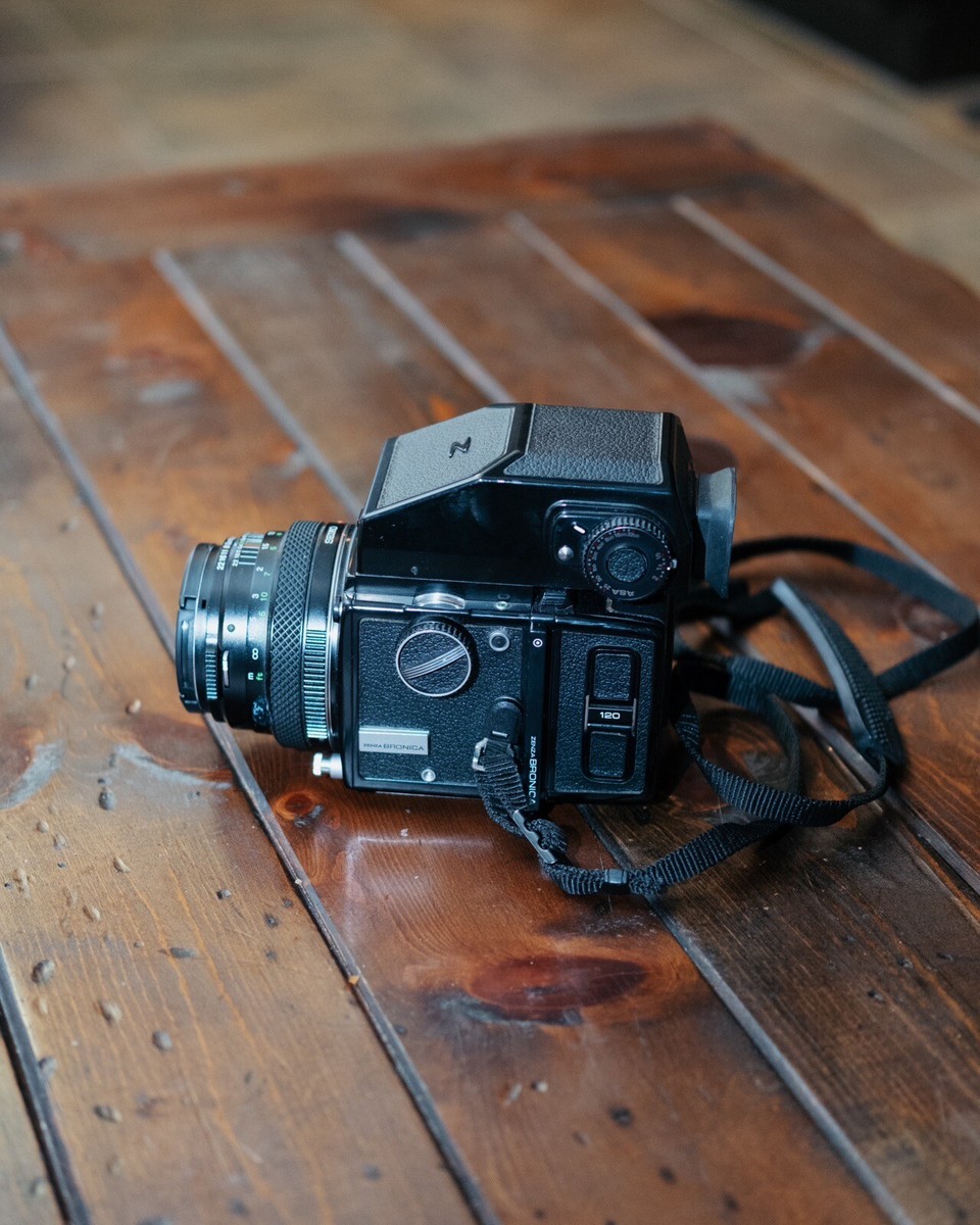 Zenza Bronica ETR w/ 75mm f2.8 Lens — 120 Film Camera | eBay