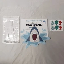 WinnerWhy 28 Pcs Father's Gift Crafts With Greeting Card For Grandkids Christmas