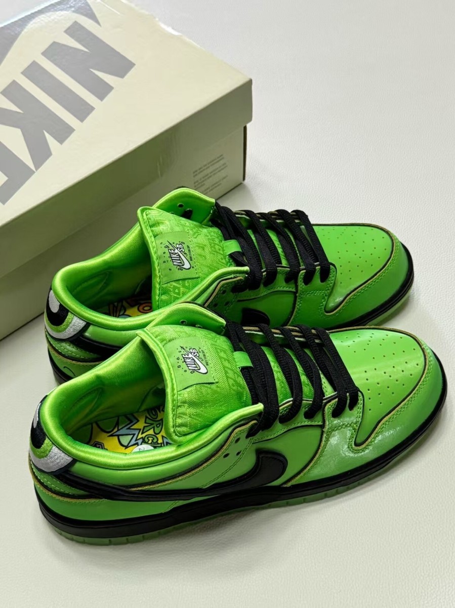 Nike SB Dunk Low Pro QS x The Powerpuff Girls Buttercup