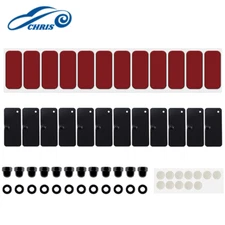 Rear Window Louvers Scoop Louvers Installation Hardware Kit for Ford Chevy Dodge