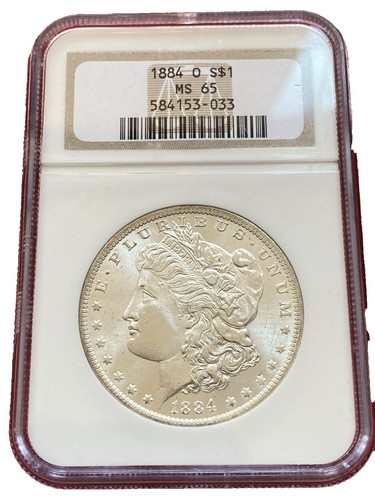 1884 O US Morgan Silver Dollar $1 - NGC Brilliant Uncirculated | eBay