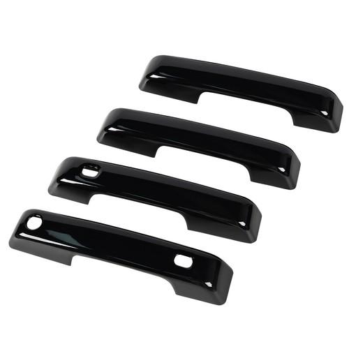 4x Door Handle Covers w/ Smartkey Hole For Ford F250 F350 F450 Super Duty 23-24 - Picture 7 of 12