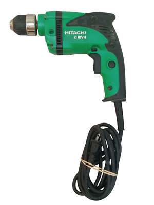 Hitachi Koki D10VH2 12V 3/8-in Corded Variable Speed Electric Drill Tested Works