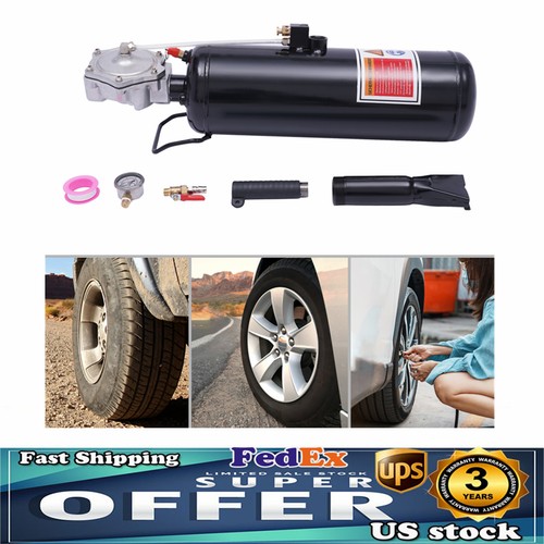 Portable 2.1 Gallon Air Tire Bead Seater Tool with Trigger Mechanism