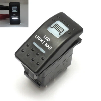 interrupteur led bar light phare Rocker Can Am Maverick Commandant polaris x