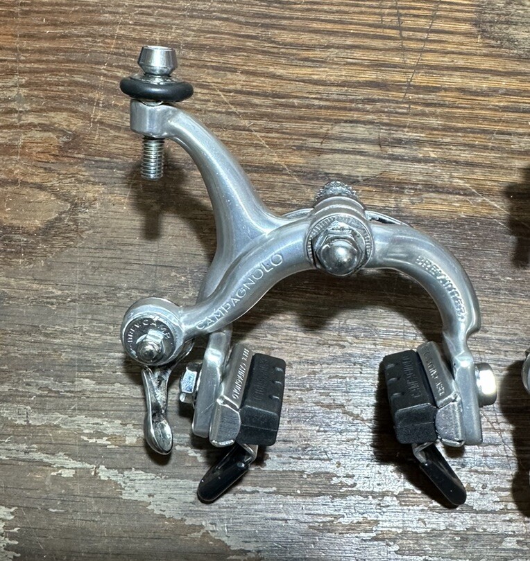 Paire De Freins Campagnolo Super Record #15 Reconstruits - Argent (Avant Et Arrière)