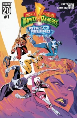 Mighty Morphin Power Rangers Ritas Rewind #1 CVR A Tango Cover Variant 8/6 Boom