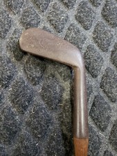 Hickory Shaft Golf Club Cann  Taylor Smooth Face Iron H76