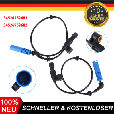 FÜR BMW 3ER E46 COUPE LIMO CABRIO TOURING ABS SENSOR SET VORNE LINKS RECHTS 2X