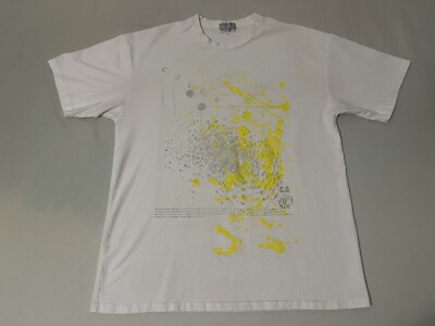 Cav Empt Shirt Size Large Paint Splatter Made In Japan White 