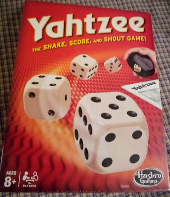 Yahtzee Classic Hasbro Dice Board Game BRAND NEW SEALED BOX
