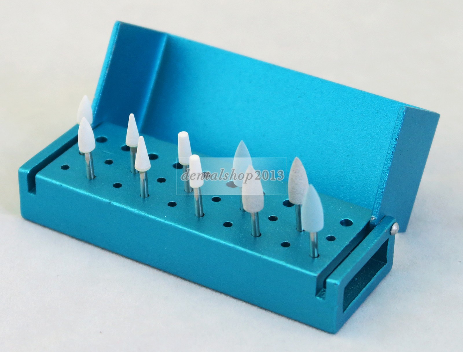 10pc Dental Diamond Composite Finishing and Polishing Kit With Burs