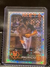 Ronny Mauricio RC 2024 Topps Chrome Update - Xfractor - #41 Mets