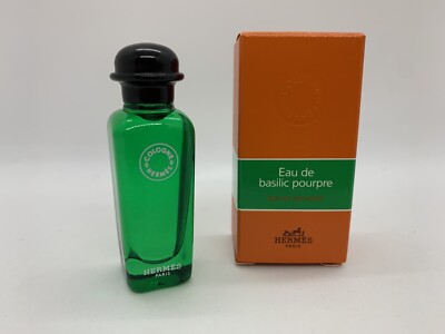 Hermes Eau de basilic pourpre Eau de Cologne 7,5ml New 2022
